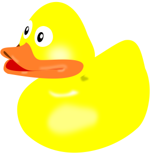 a bath duck